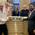 Road sign relic returned to Tower Hamlets
