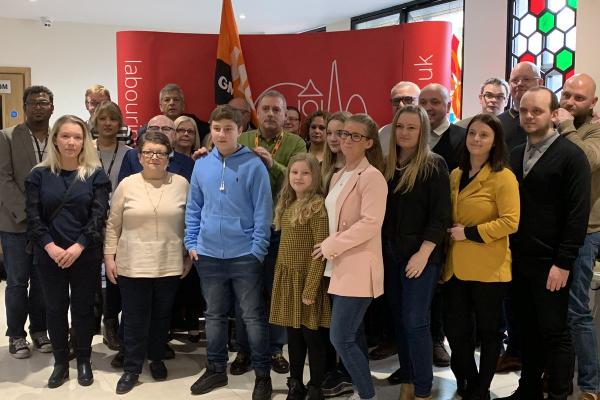 Standing Ovation at London Labour Regional Conference for Posthumous Tribute honouring Gary Doolan