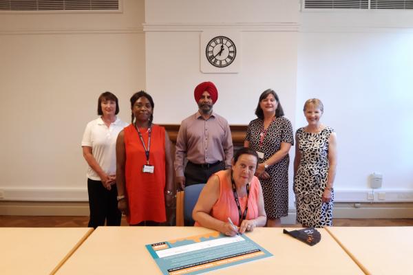 London Borough employer signs up to GMB's domestic abuse charter