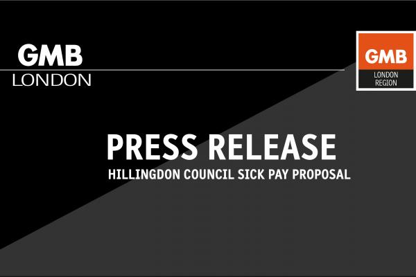 GMB calls for withdrawal of Hillingdon Council sick pay proposal