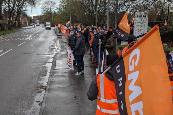 British Gas strike days 39/42 from Friday 26 March as official lockout dispute over April 1 sackings loom