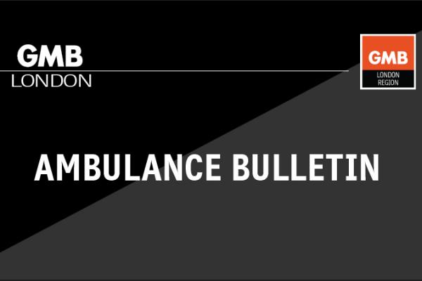 Joint Ambulance Trade Union Statement