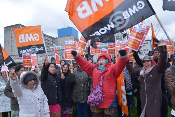 GMB announce further protest to take place outside Watford General Hospital in dispute over pay