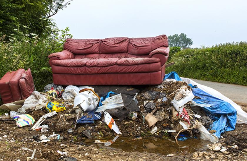 ZERO TOLERANCE' NEEDED ON LONDON FLY TIPPING AS GMB STUDY SHOWS MORE THAN 360,000 INCIDENTS IN 2019/20