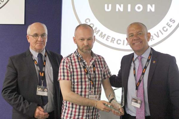 Pimlico resident given Commercial Services award at GMB Congress