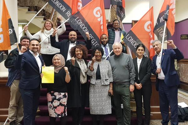 GMB welcome Newham Council passing Living Wage motion